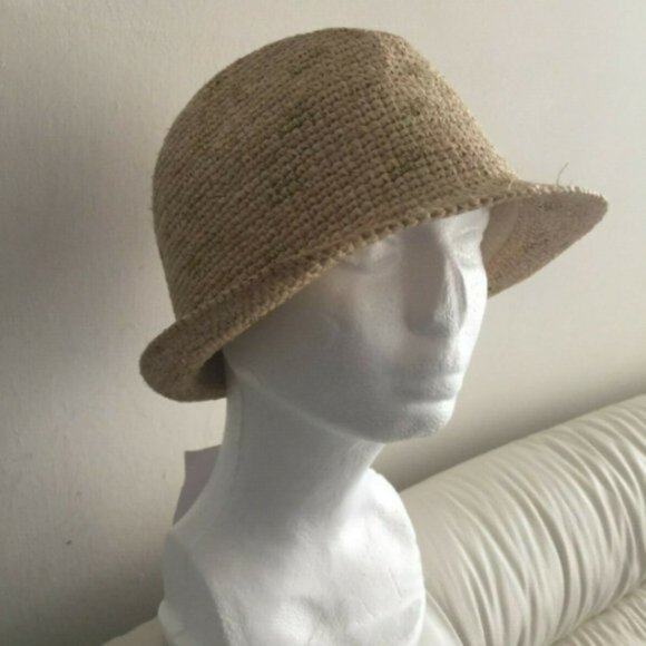 & Other Stories Shimmer Natural Gold Straw Hat 6 main image 5